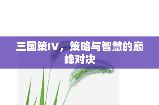 策略与智慧的巅峰对决图片