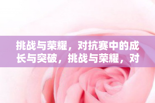 对抗赛中的成长与突破图片