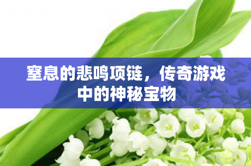 传奇游戏中的神秘宝物图片