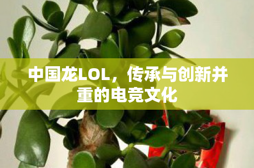 传承与创新并重的电竞文化图片
