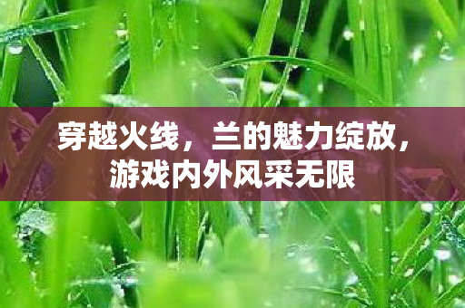 游戏内外风采无限图片