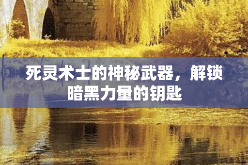 死灵术士的神秘武器图片