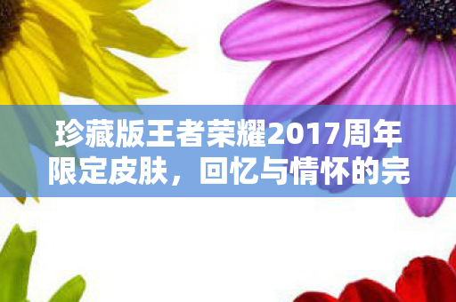 珍藏版王者荣耀2017周年限定皮肤图片