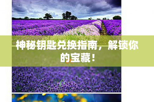 神秘钥匙兑换指南图片
