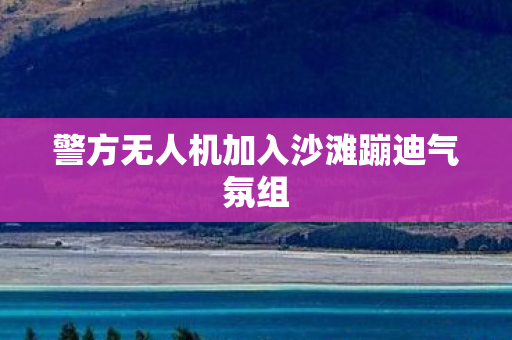 警方无人机加入沙滩蹦迪气氛组图片