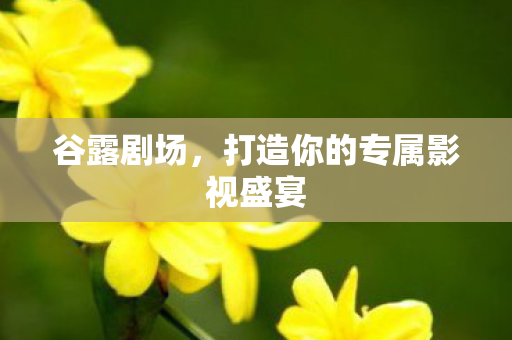 谷露剧场，打造你的专属影视盛宴