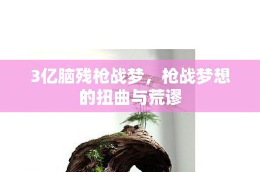 枪战梦想的扭曲与荒谬图片