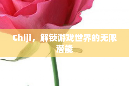 Chiji，解锁游戏世界的无限潜能