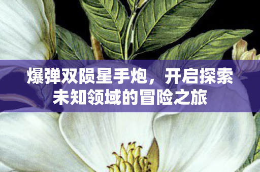 开启探索未知领域的冒险之旅图片