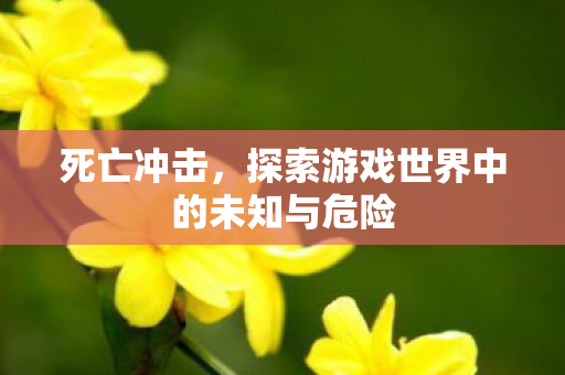 探索游戏世界中的未知与危险图片