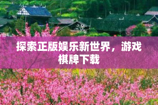 探索正版娱乐新世界图片