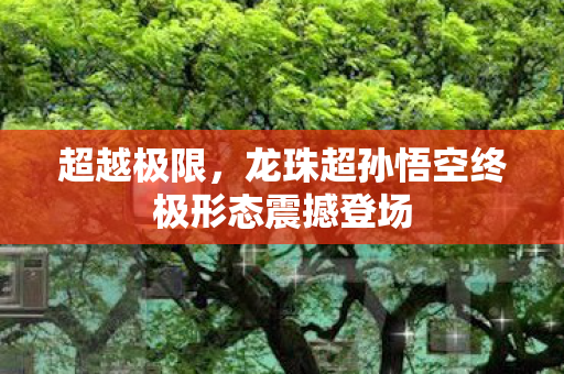 超越极限,龙珠超孙悟空终极形态震撼登场 超越极限,龙珠超孙悟空终极形态震撼登场