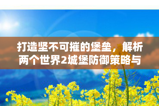 解析两个世界2城堡防御策略与修改器应用图片