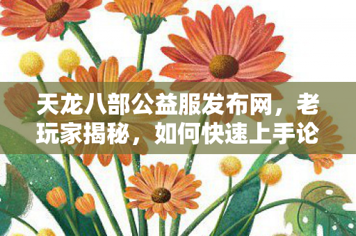 天龙八部公益服发布网图片