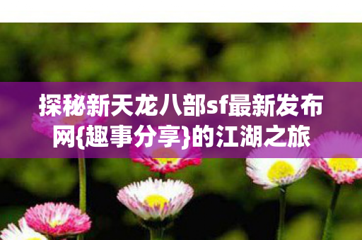 探秘新天龙八部sf最新发布网图片