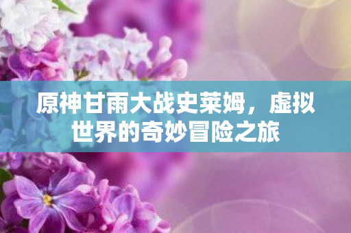 虚拟世界的奇妙冒险之旅图片