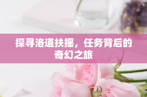 任务背后的奇幻之旅图片