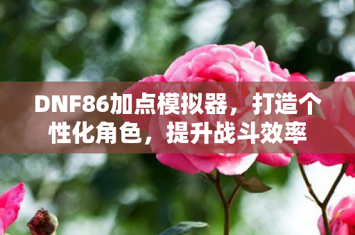 DNF86加点模拟器图片