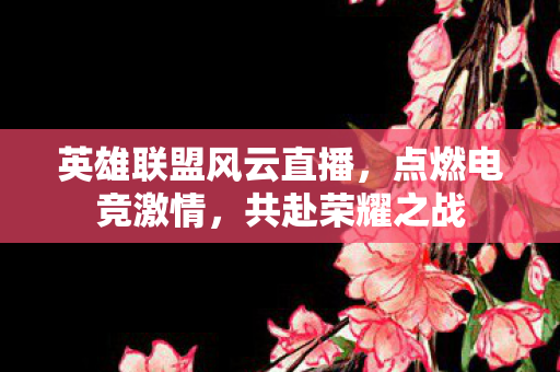 英雄联盟风云直播,点燃电竞激情,共赴荣耀之战 英雄联盟风云直播,点燃电竞激情,共赴荣耀之战