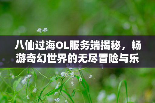 畅游奇幻世界的无尽冒险与乐趣图片