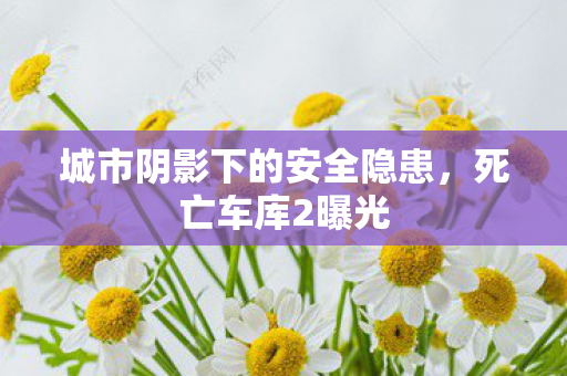 城市阴影下的安全隐患图片