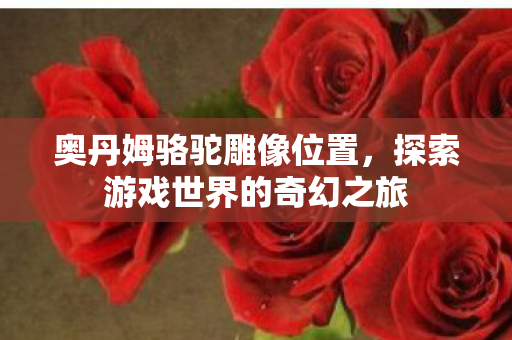 探索游戏世界的奇幻之旅图片
