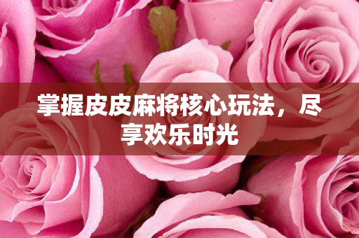 掌握皮皮麻将核心玩法图片