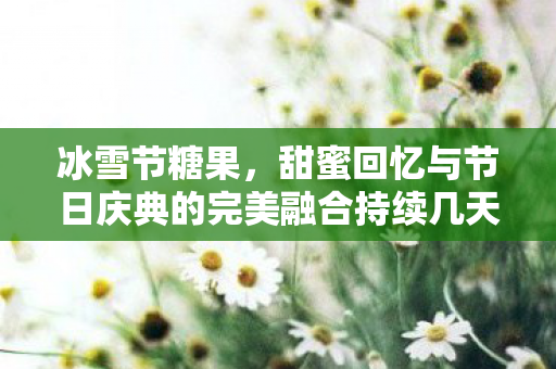 甜蜜回忆与节日庆典的完美融合持续几天图片