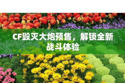 CF毁灭大炮预售图片