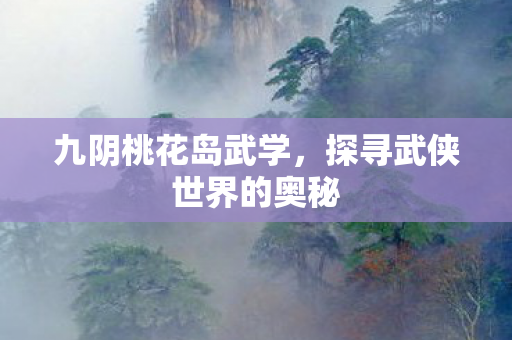 探寻武侠世界的奥秘图片