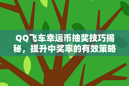 QQ飞车幸运币抽奖技巧揭秘图片