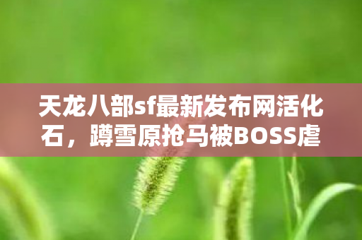 天龙八部sf最新发布网活化石图片