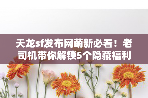 老司机带你解锁5个隐藏福利 轻松白嫖万元宝天龙八部私服图片