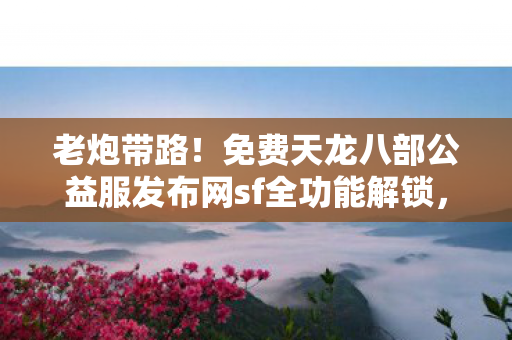 免费天龙八部公益服发布网sf全功能解锁图片