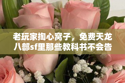 免费天龙八部sf里那些教科书不会告诉你的生存法则天龙八部私服图片