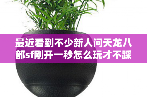 最近看到不少新人问天龙八部sf刚开一秒怎么玩才不踩坑图片