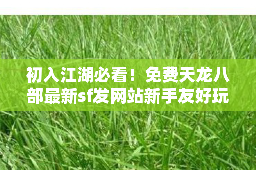 免费天龙八部最新sf发网站新手友好玩法大揭秘天龙八部私服图片