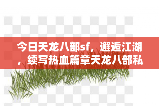 续写热血篇章天龙八部私服图片