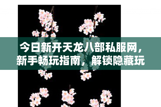 今日新开天龙八部私服网图片