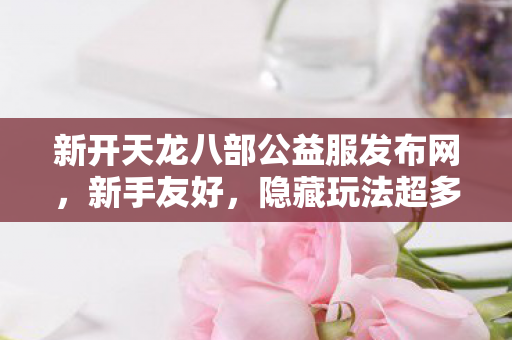 新开天龙八部公益服发布网图片
