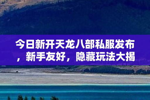 今日新开天龙八部私服发布图片