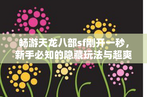新手必知的隐藏玩法与超爽体验天龙私服图片