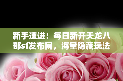 海量隐藏玩法等你探宝天龙八部私服图片