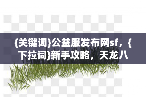 天龙八部公益服等你来战图片
