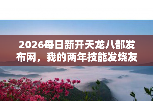 我的两年技能发烧友血泪史与心得分享图片