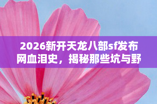 2026新开天龙八部sf发布网血泪史图片