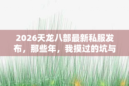 2026天龙八部最新私服发布图片