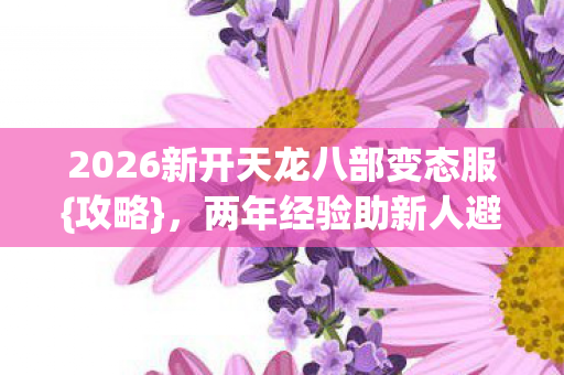 2026新开天龙八部变态服图片