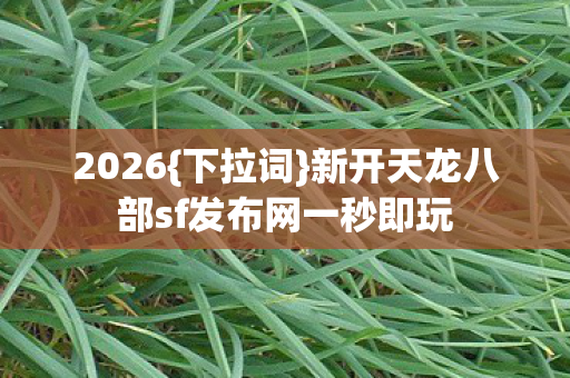 新开天龙八部sf发布网一秒即玩图片