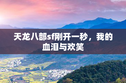 天龙八部sf刚开一秒图片